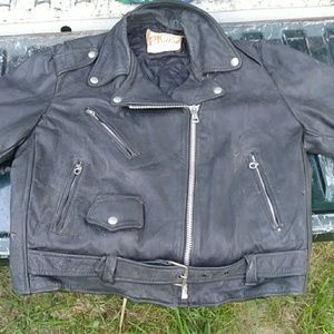 Vintage leather jacket